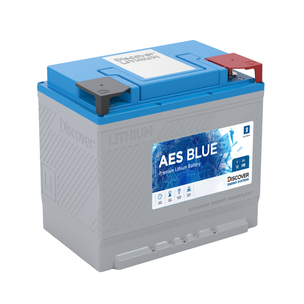 DLB-G24-12V 12.8V 100 amp-hour battery with BMS and Bluetooth